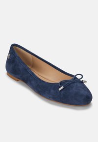 Lauren Ralph Lauren JAYNA SUEDE FLAT - Sabrinas - refined navy