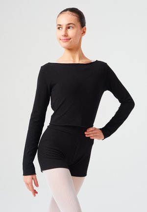 Tanzmuster BALLETT AYLIN - Long sleeved top - schwarz