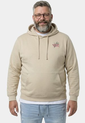 BACK PRINT - Felpa con cappuccio - dark cement