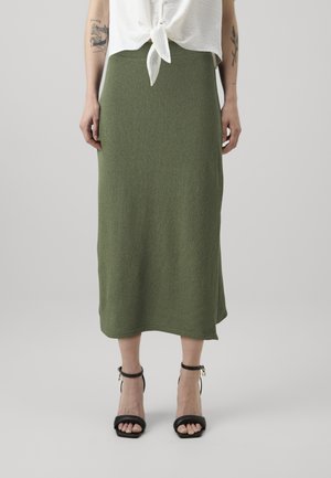 ONLRIE MIDI SKIRT - Puzdrová sukňa - four leaf clover
