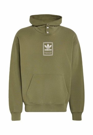 adidas Originals, ELEVATED GFX HD - Суитшърт с качулка - olive strata
