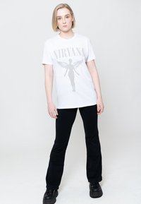 Paradiso Clothing NIRVANA IN UTERO TOUR - Print T-shirt - white