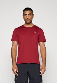 Under Armour LAUNCH - Camiseta deportiva - cardinal