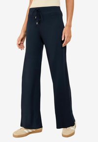 FIT - WIDE LEG - Treningo apatinė dalis - navy