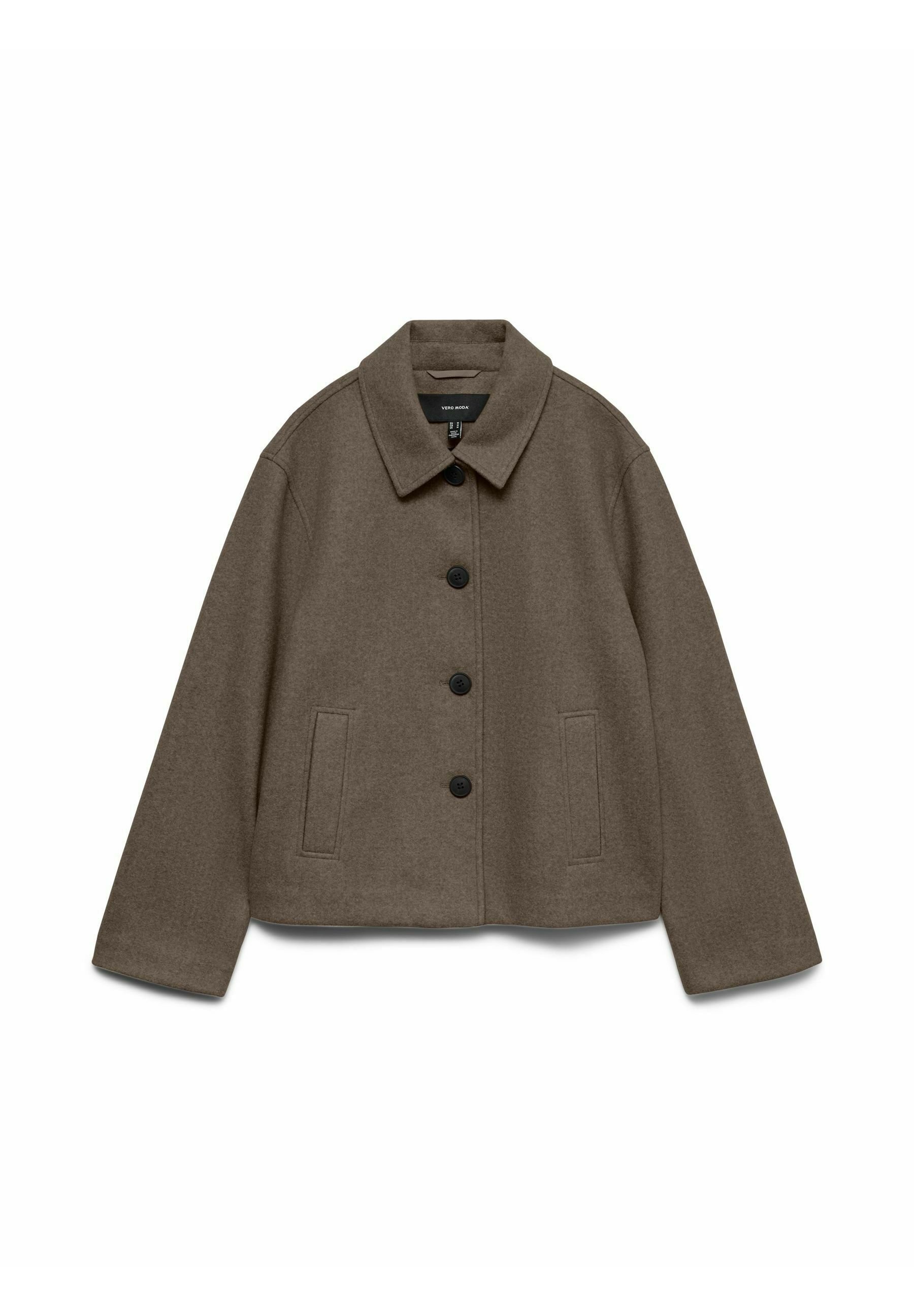 Vero Moda VMFORTUNEMIE GA NOOS - Summer jacket - chocolate chip