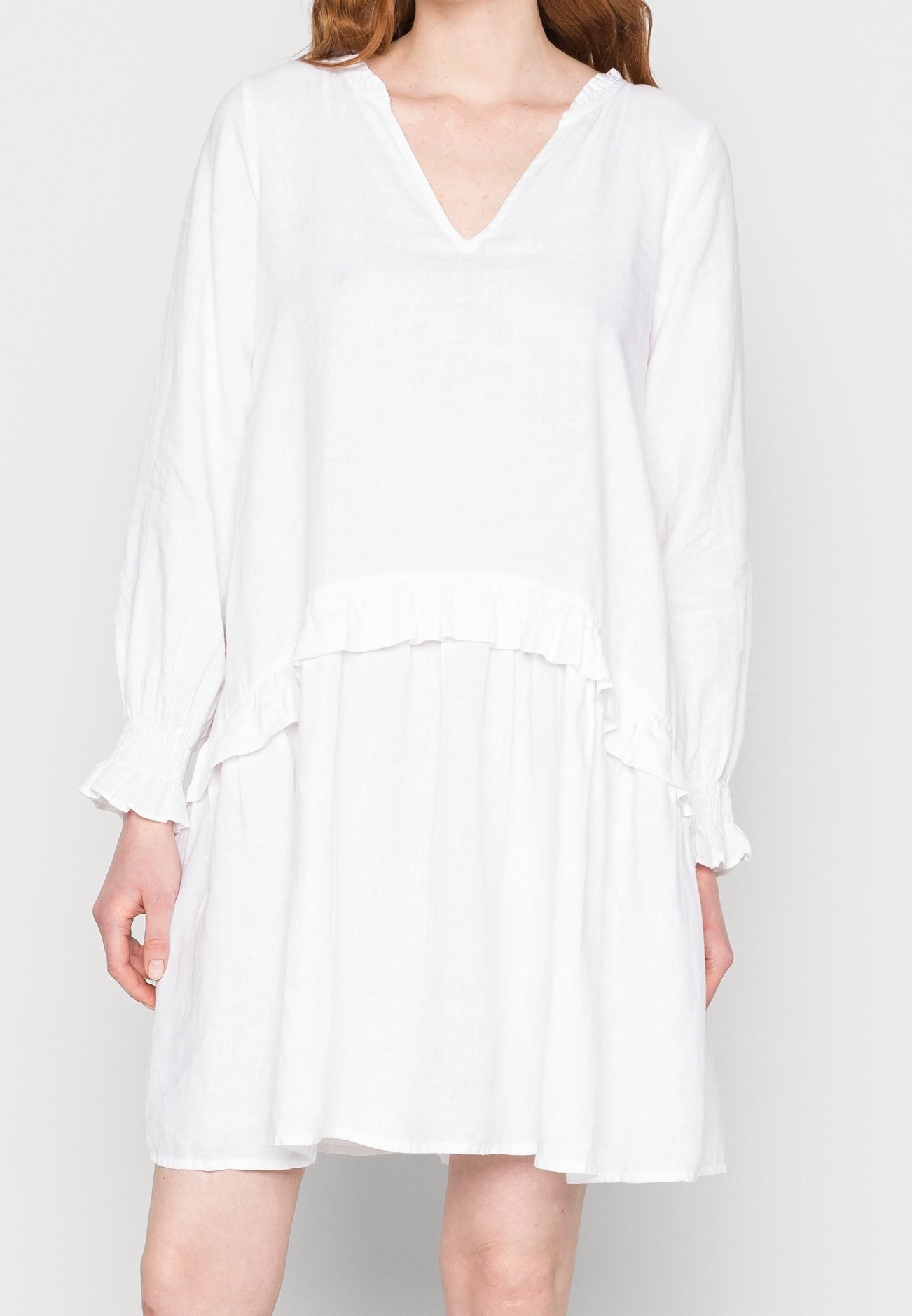 Esprit Collection Day dress - white - (Pre-owned) - Zalando