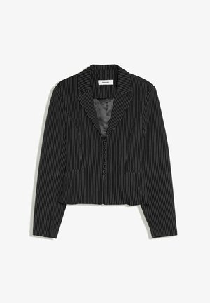 Bershka, TAILORED PINSTRIPE BLAZER - Blazer - black