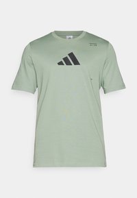 ALL GYM CATEGORY GRAPHIC - Print T-shirt - silver green