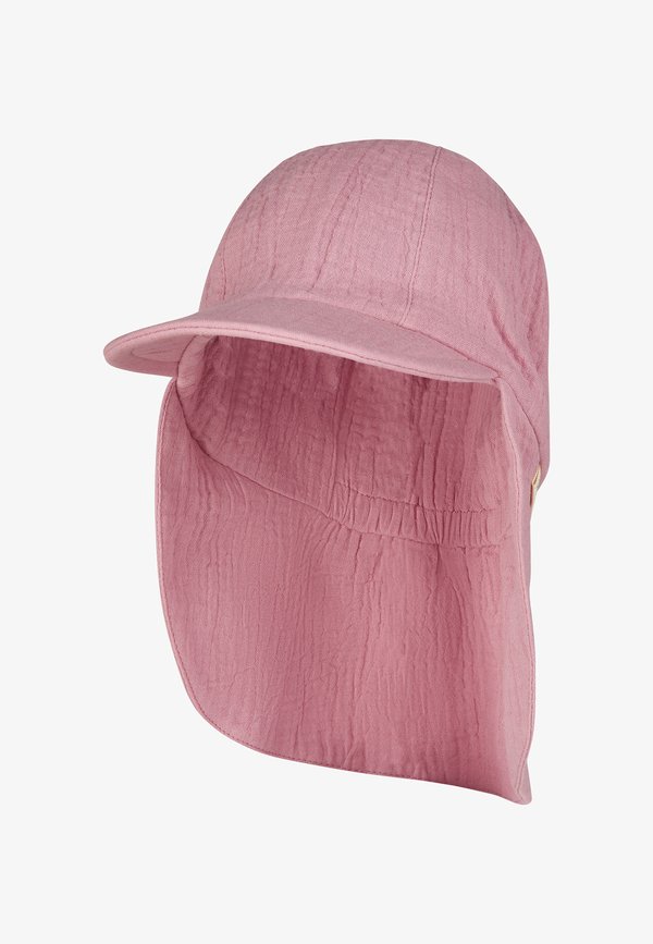 MIT NACKENSCHUTZ MUSSELIN - Mütze - rose