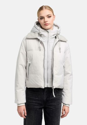 Marikoo, BOMBERJACKE YURINAA 16 - Winterjas - light grey melange