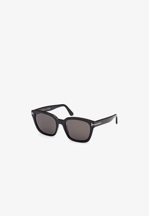 Tom Ford HAYLAY - Sunglasses - shiny black smoke