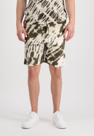 TIE DYE - Jogginghose - dark olive