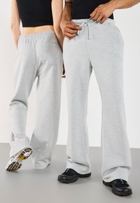YOURTURN 2 PACK UNISEX - Treniņtērpa apakšdaļas - black,mottled light grey