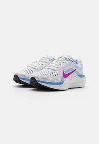 Nike Performance AIR WINFLO 11 - Road running shoes - white, blue, purple