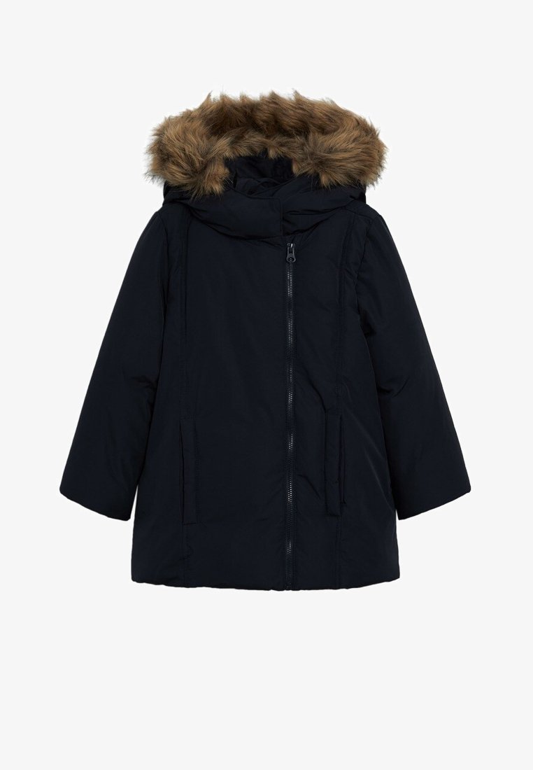Mango Kids Winter jacket - royal blue