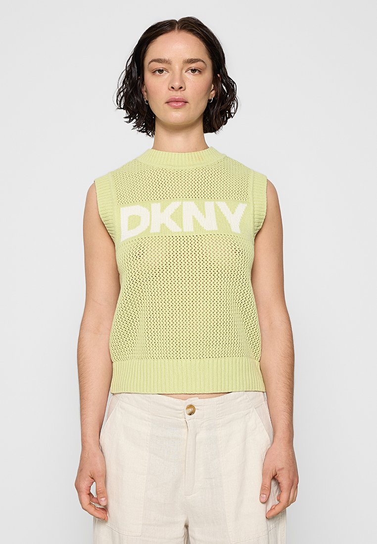 DKNY Trui lichtgroen