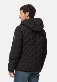 CASH-MERE CASH-MERE PADDED JACKET MIT KAPUZE - Zimní bunda - schwarz
