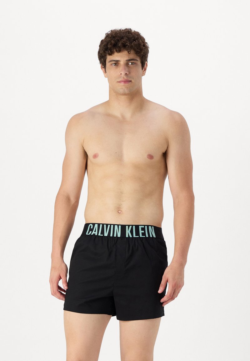 Calvin Klein Underwear INTENSE POWER 2 PACK - Șorturi boxer - white/tickled green