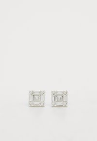 BAGUETTE STUD - Oorbellen - silver-coloured