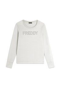 Freddy GIROCOLLO DA CON LOGO STRASS - Felpa - bianco