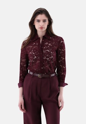 Hemdbluse - bordeaux