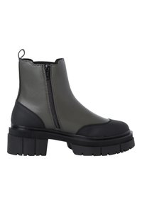 s.Oliver Botines con plataforma - green