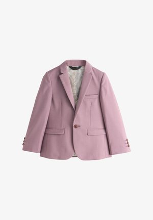 Next, REGULAR FIT - NAVY CHECK SKINNY FIT SUIT JACKET . - Veste de costume - mauve purple
