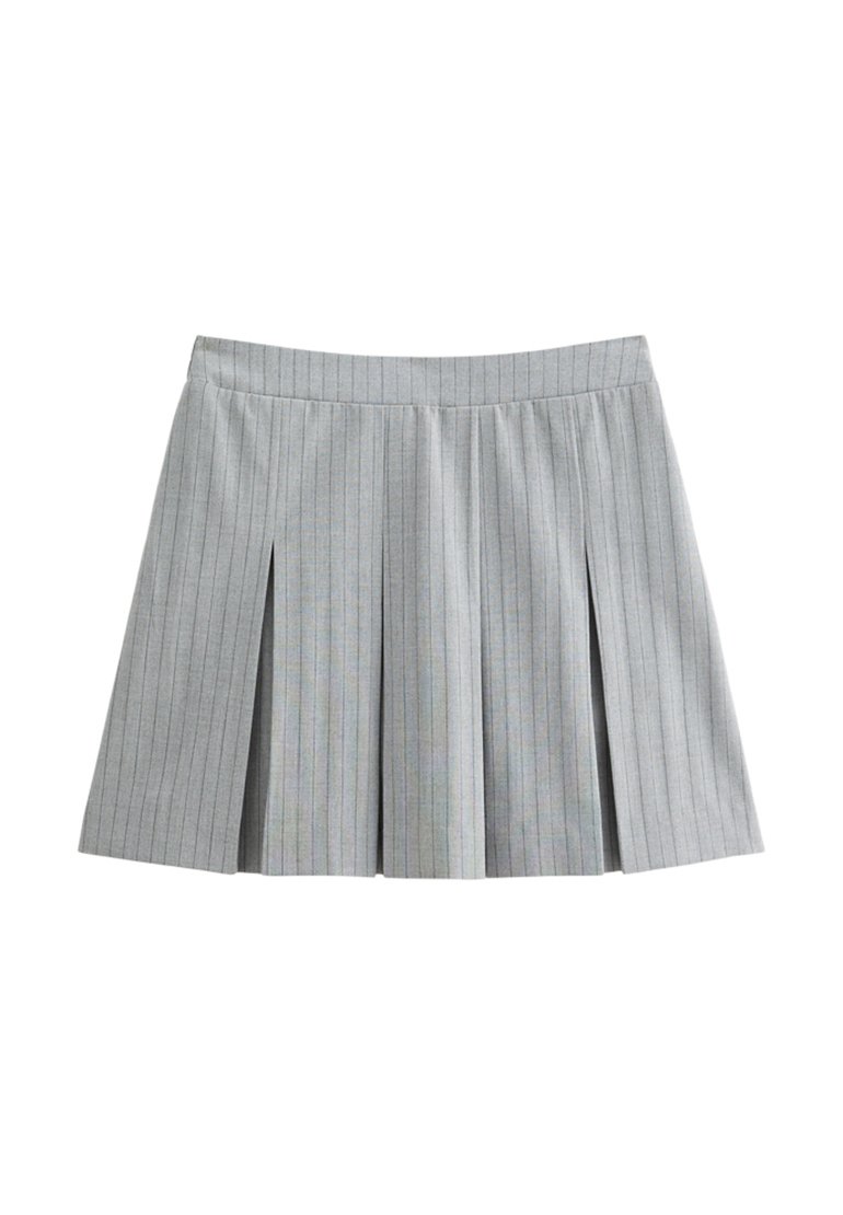 Mini-jupe Grise Stretch HYPE Taille M - Occasion Très Bon état, Coupe Décontractée, 100% Polyester