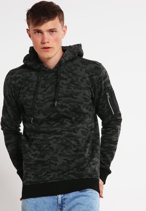 BOMBER  - Sweat à capuche - dark