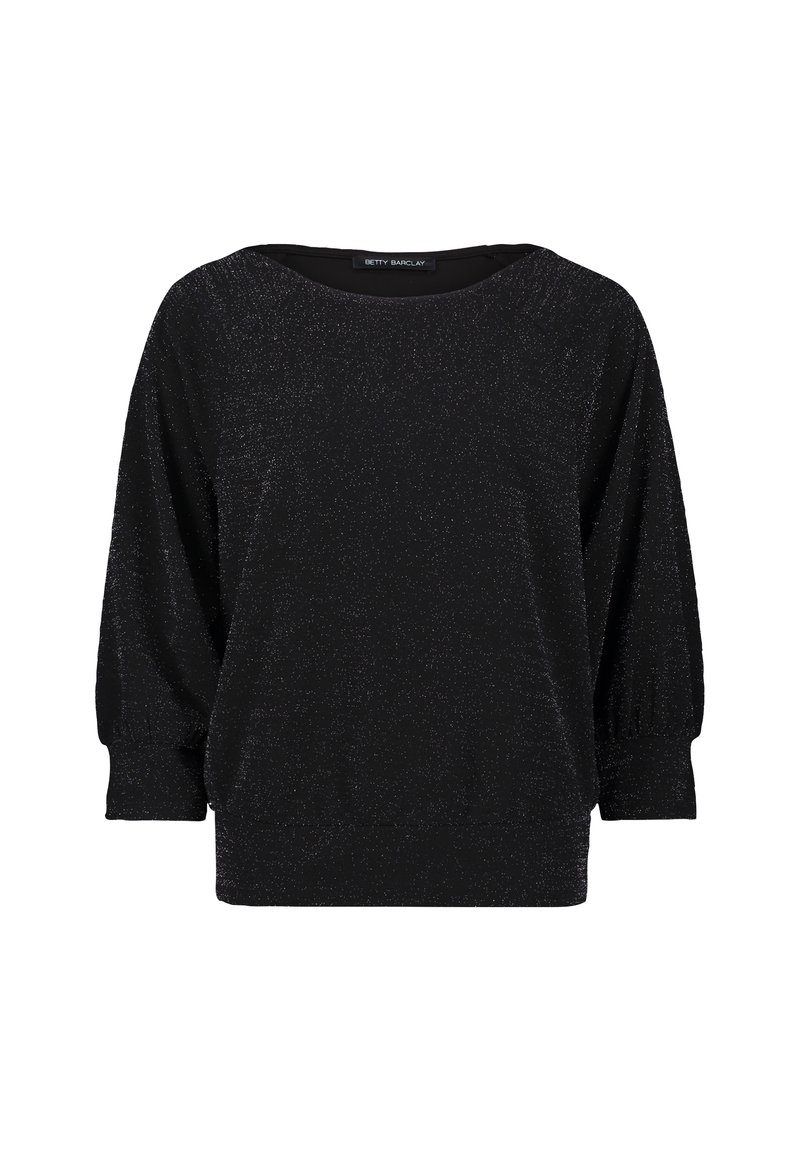 Betty Barclay IM GLITZER-LOOK Sweatshirt schwarz