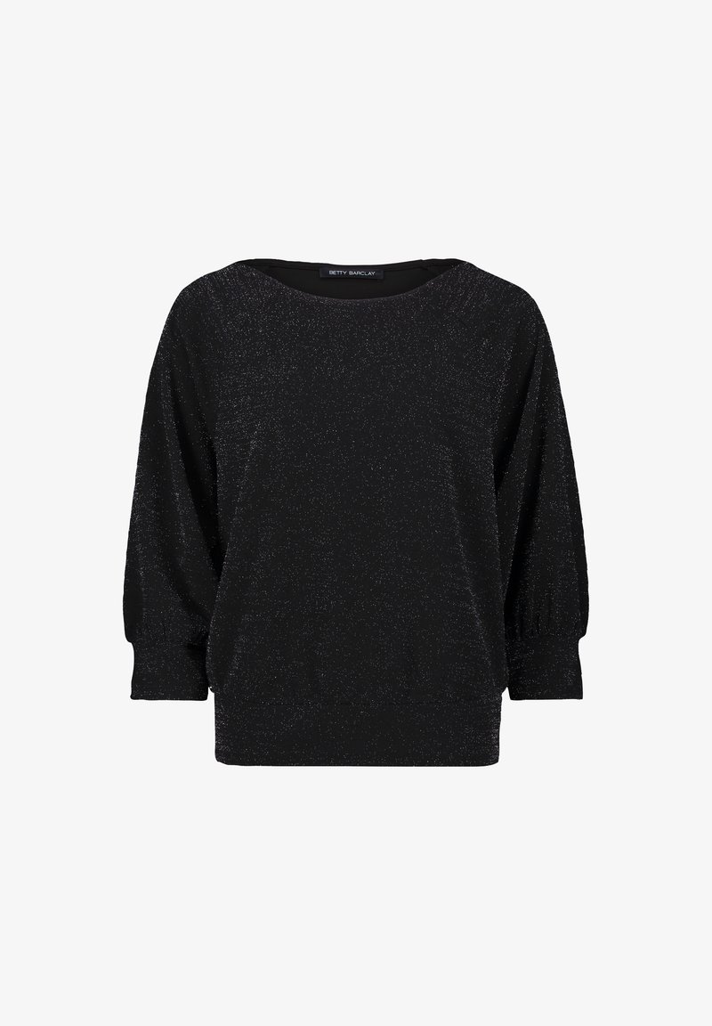 Betty Barclay IM GLITZER-LOOK Sweatshirt schwarz