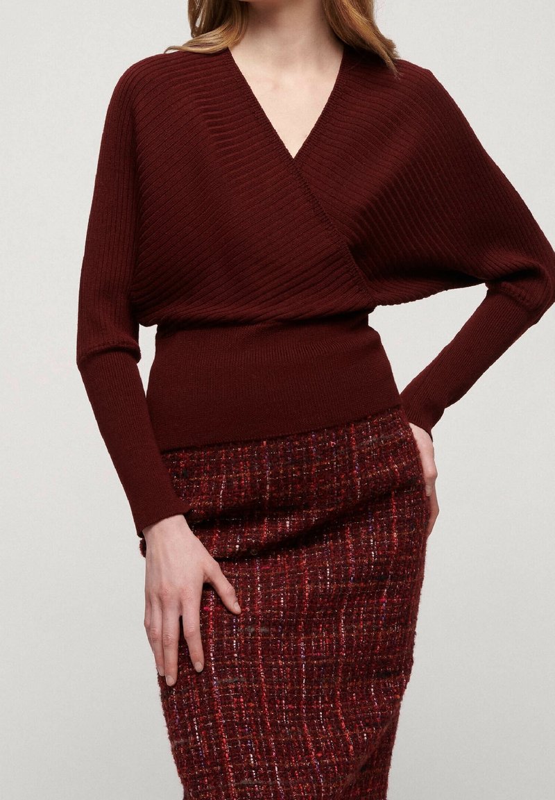 Luisa Spagnoli Pullover - mottled purple