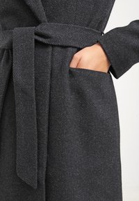 ONLY Cappotto classico - mottled dark grey
