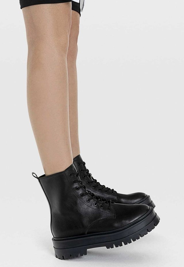 Cowboy-/Bikerstiefelette - Black