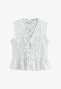 Vybráno, white broderie