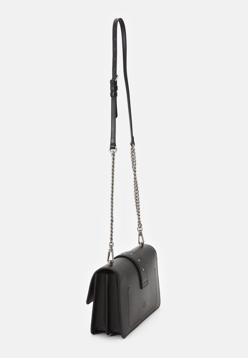 Damen Taschen | Pinko LOVE CLASSIC ICON SIMPLY Umhängetasche black/silver-coloured/schwarz - ZE46025 Damen Taschen | Pinko LOVE CLASSIC ICON SIMPLY Umhängetasche black/silver-coloured/schwarz - ZE46025