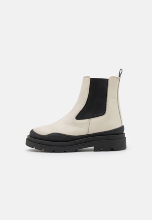 Botines con plataforma - beige