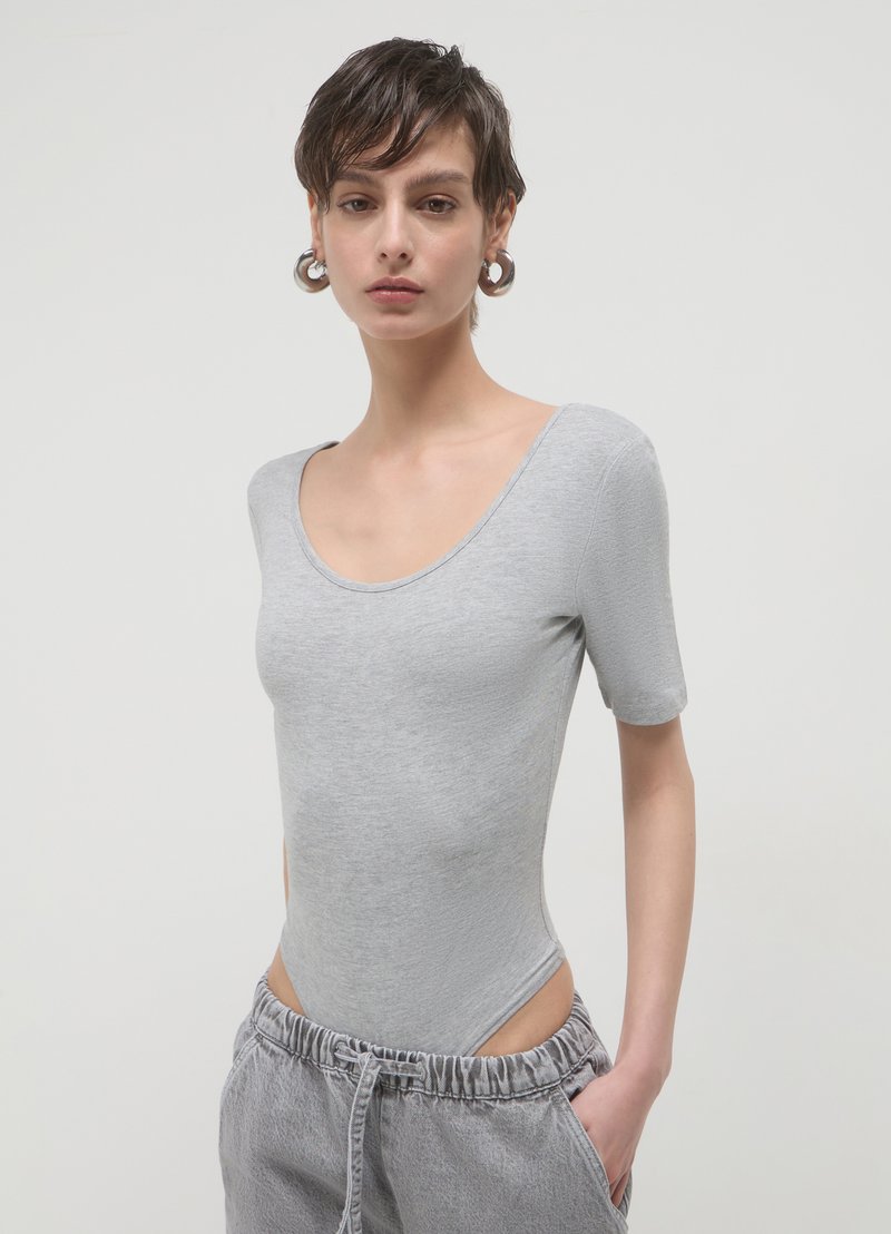 Calliope UNITA - T-shirt basic - grigio medio melange