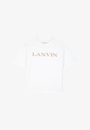 LANVIN, TEE-SHIRT MANCHES COURTES - T-shirt imprimé - offwhite