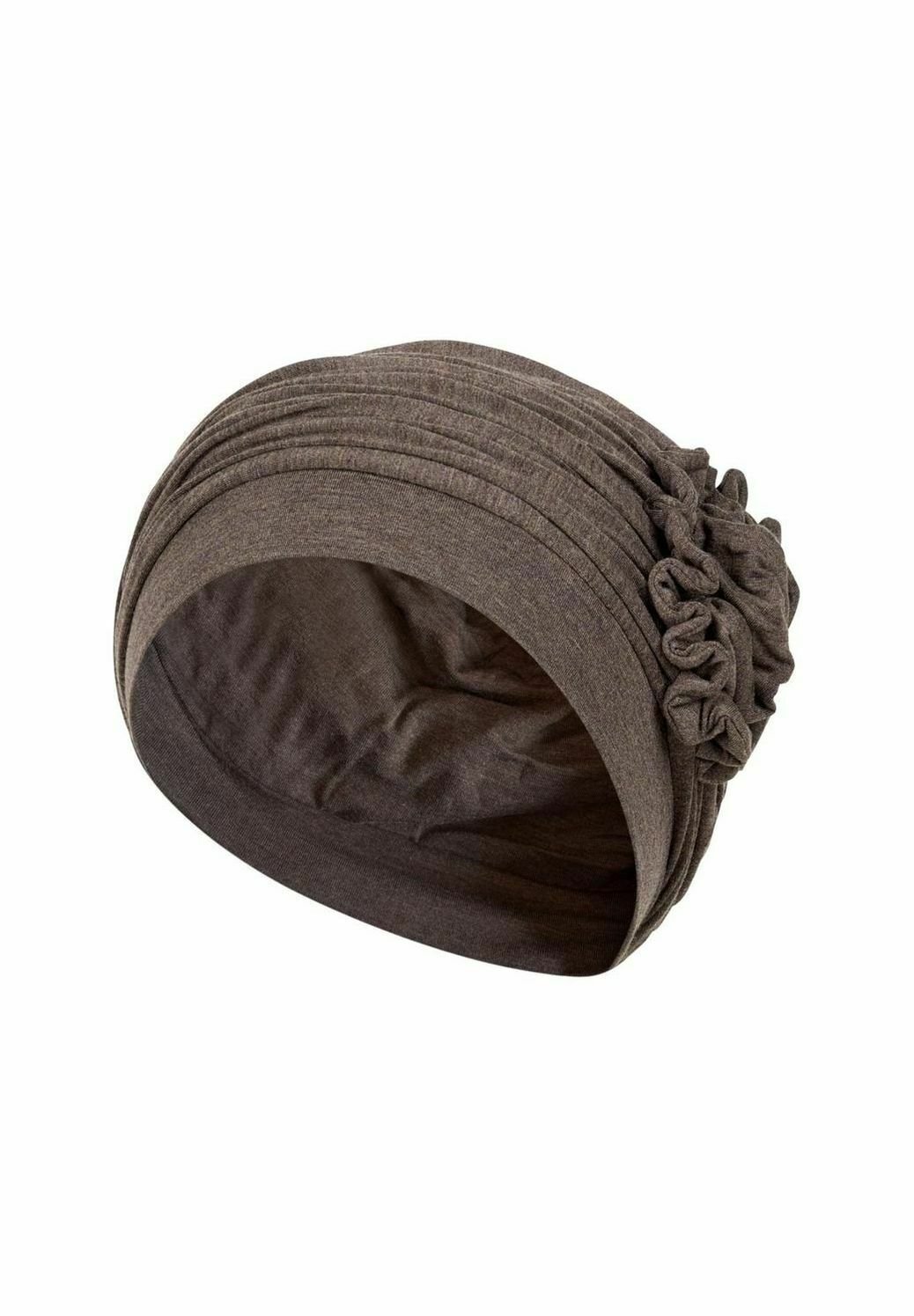 Christine Headwear Turban Mit Blumen-Applikation – Stylischer Kopfschmuck In Rot, Perfekt Für Besondere Anlässe