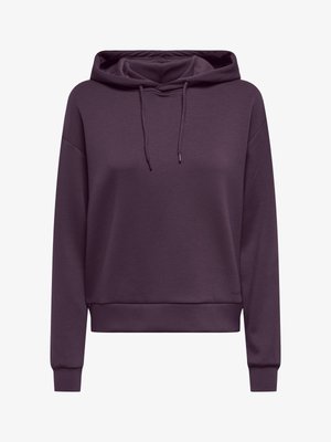 ONLY Play, ONPLOUNGE LIFE HOOD LS SWT NOOS - Суитшърт с качулка - plum perfect