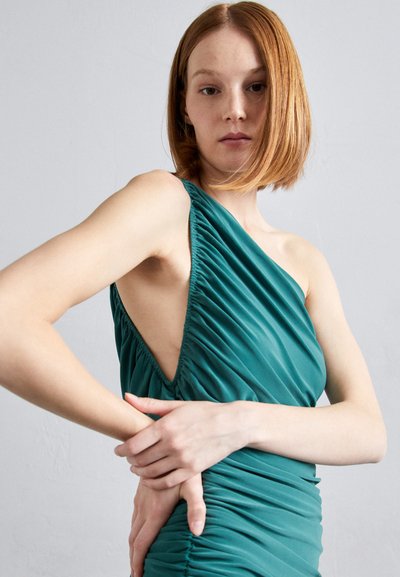 Norma Kamali DIANA GOWN - Trikotāžas kleita - mountain green