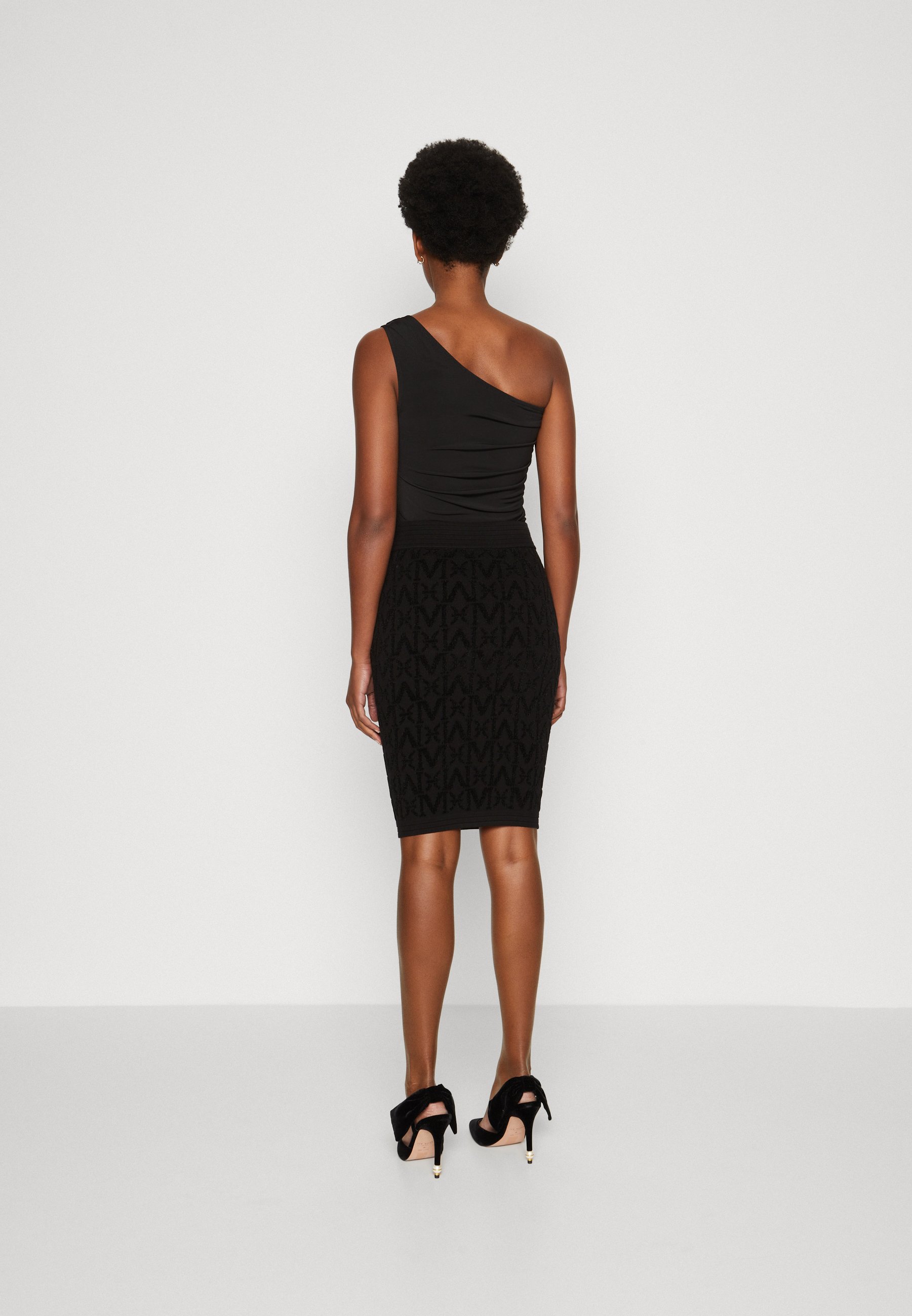 MARCIANO BY GUESS PENELOPE ALLOVER - Pencil skirt - jet