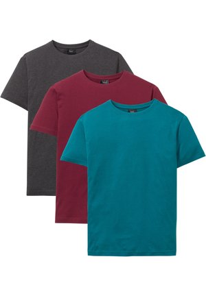 3ER PACK - T-shirt basic - petrol