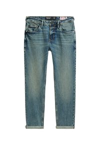 TTAEDAN Straight - Traperice ravnih nogavica - stone blue denim tint