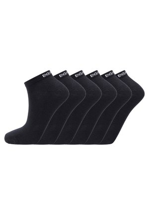 LOW CUT PACK OF 6 - Sokletter - black
