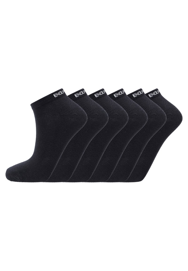 Endurance LOW CUT PACK OF 6 - Sokletter - black