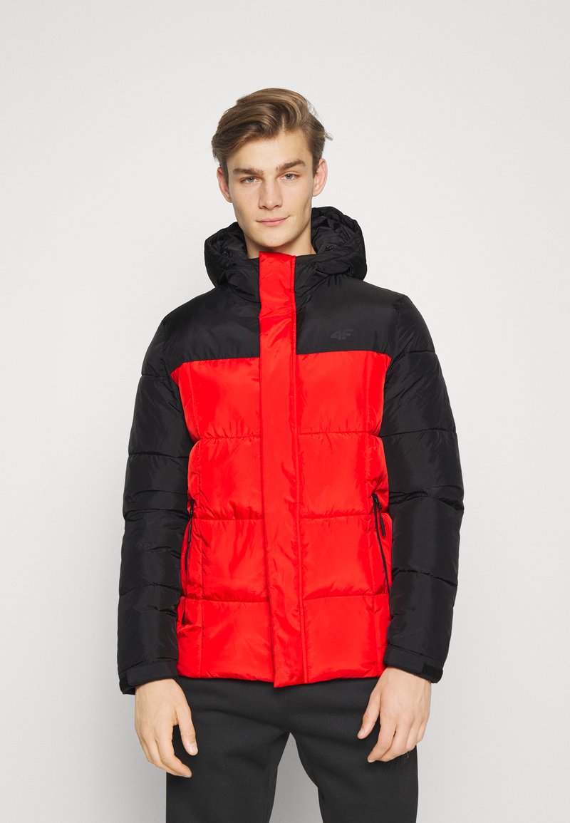 4F MENS JACKET Winter jacket dark red Zalando.co.uk