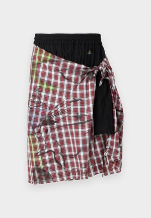 Vivienne Westwood CHIPPENDALE BOXING - Pantaloni scurți - red/black