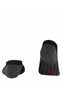 FALKE RU3 INVISIBLE RUNNING EXTRA-STRONG CUSHIONING - Calze - black